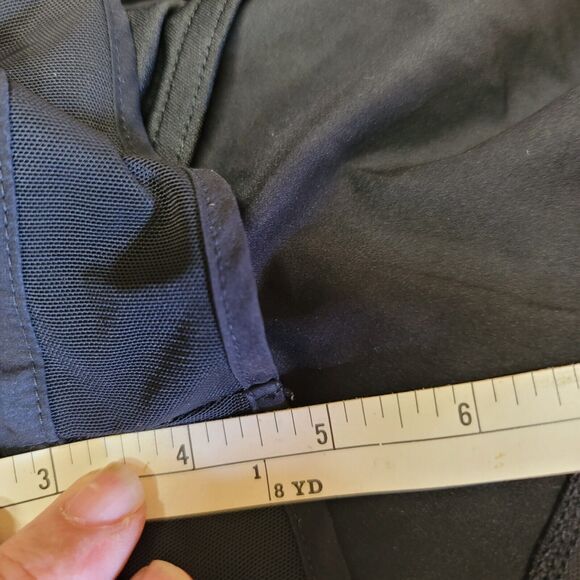 Athleta Mesh Racer Run Short Black 4" Inseam Womens Plus Size 3X - Picture 5 of 7